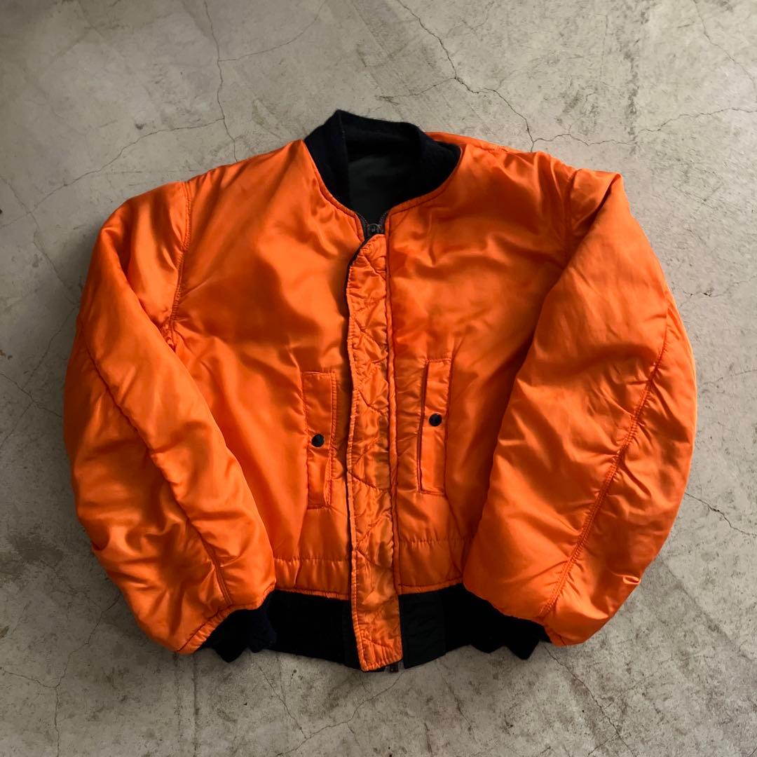 M*k様 \"asis\" 1980s-1990s MA-1 ネイビー　made i