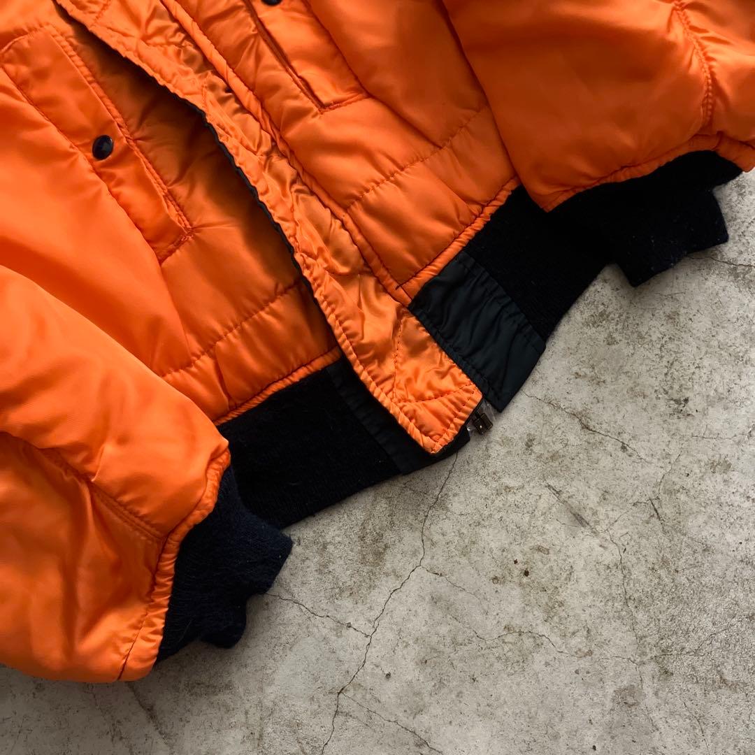 M*k様 \"asis\" 1980s-1990s MA-1 ネイビー　made i