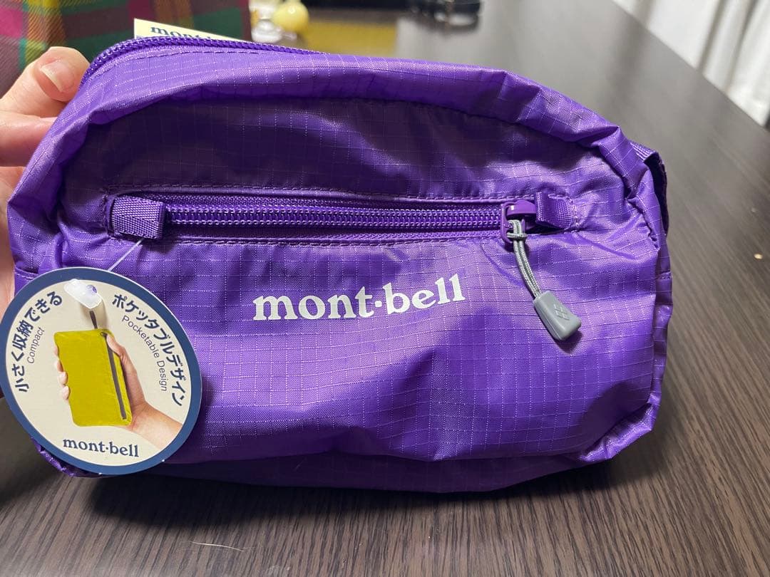 mont-bell ポケッタブルライトポーチS 新品未使用