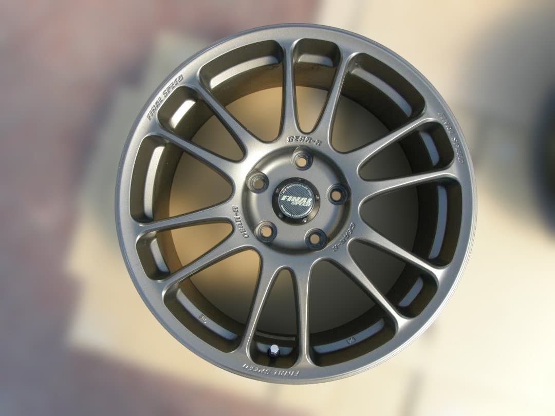 １7インチ 17X7.0J 5H PCD114.3 INSET43 4本ブロンズ