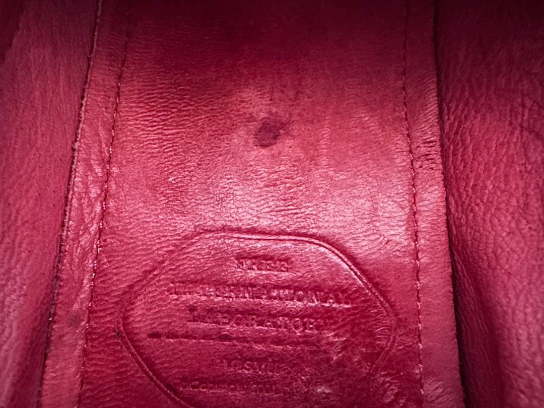 VISVIM HOCKNEY MKI-FOLK ビズビム デッキシューズ レッド