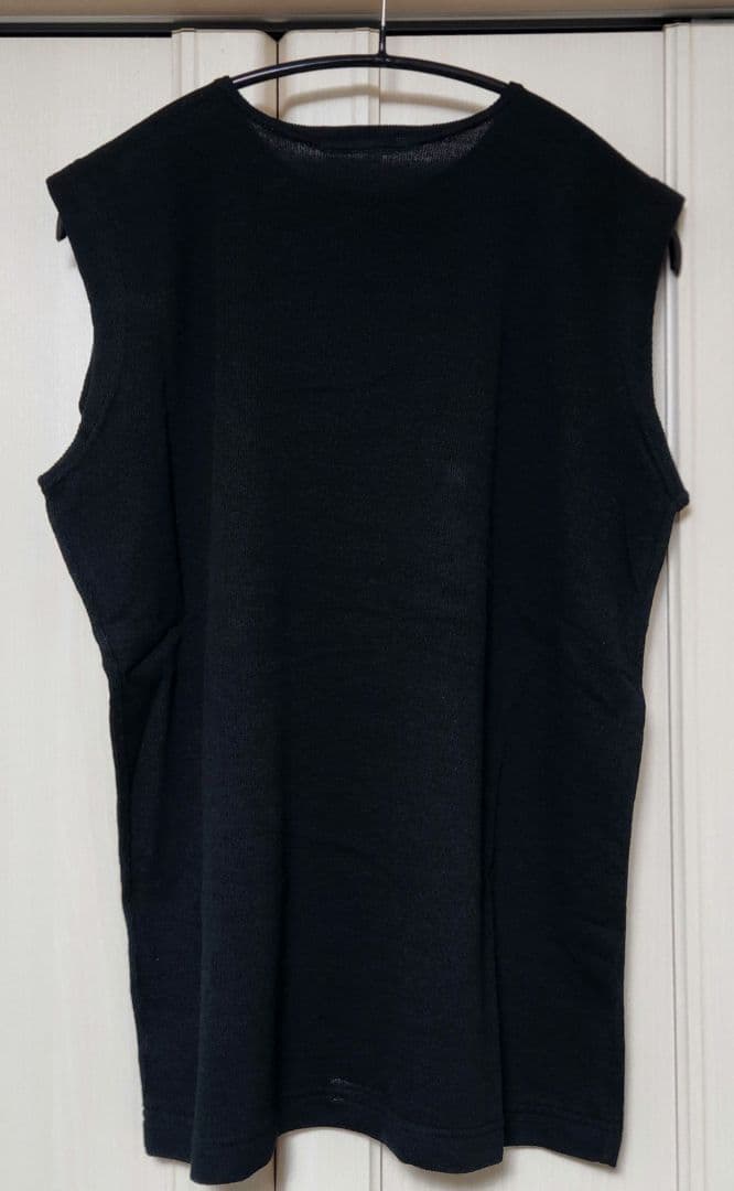 OLDE STEADER SLEEVELESS BLACK　SIZE42
