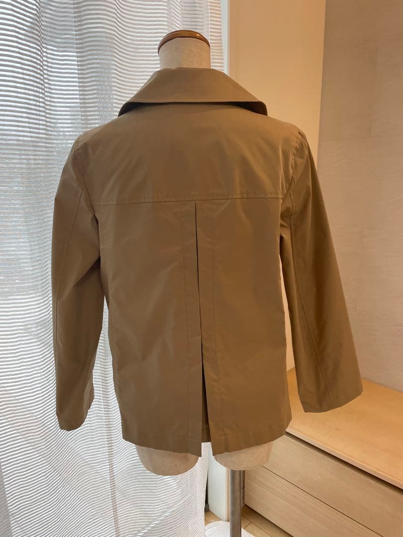 マッキントッシュフィロソフィー　ショート丈トレンチコート　ベージュ
