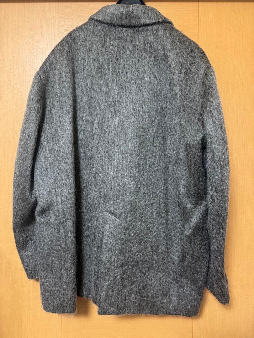 ジャケット・アウター CLANE MIX SHAGGY OVER TAILORED JACKET