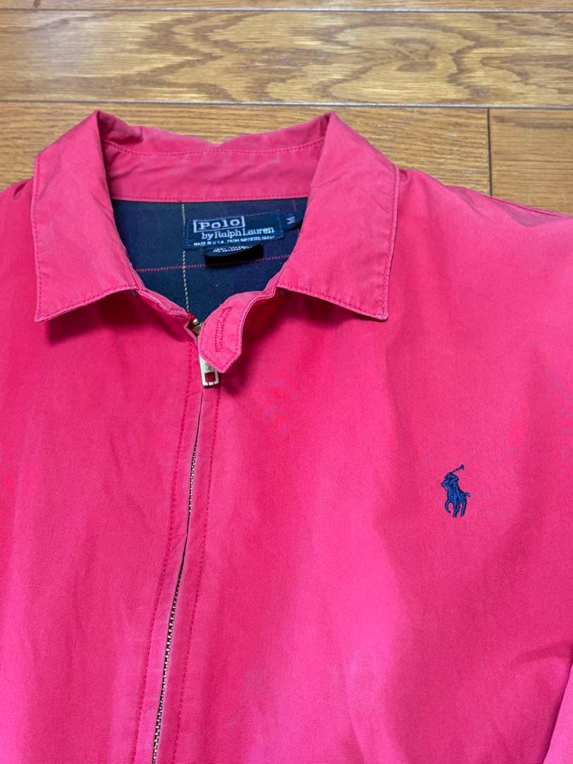 ラルフローレン　スウィングトップ　made in usa 90s 短丈