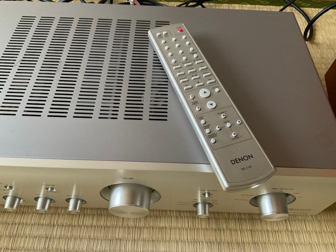 三鷹引取　レコードプレーヤー　セット　DENON アンプスピーカー　レガ