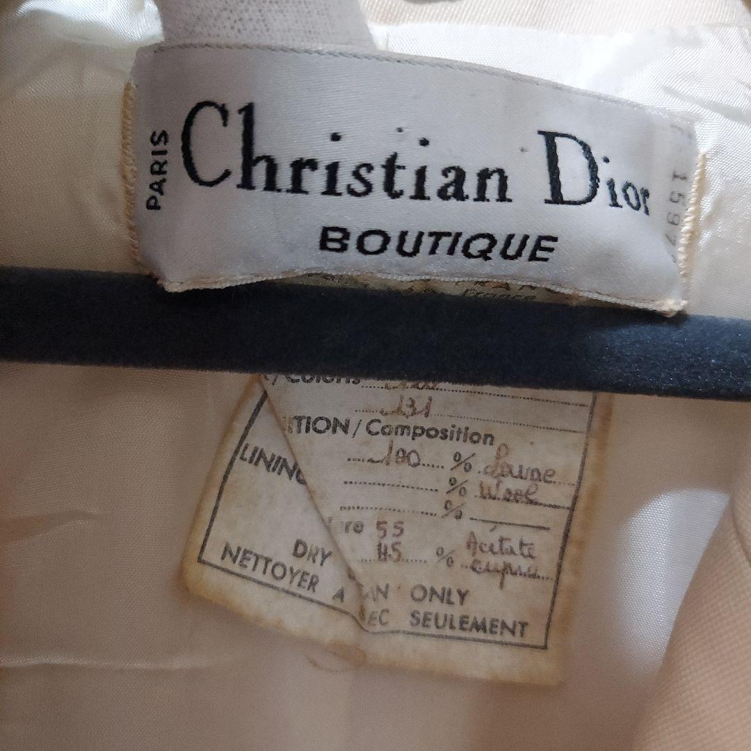 ♥️美品　Christian Dior テーラードジャケット ベージュ