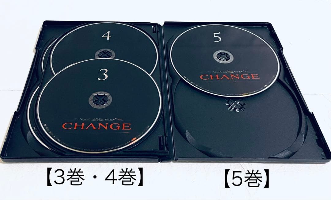 CHANGE 日本を変えるのは、あなたかもしれない。【全5巻】　DVD 全巻
