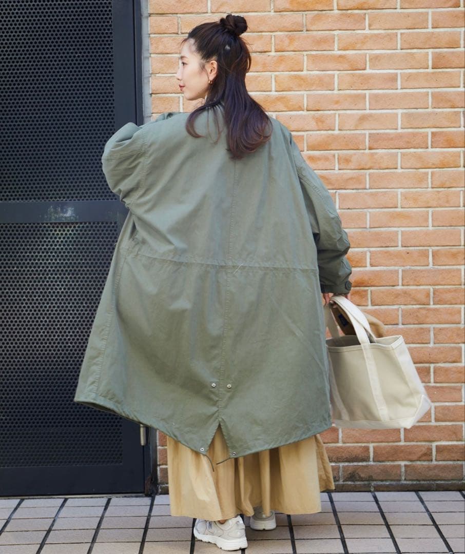 M65 ライナーモッズコート ロング丈