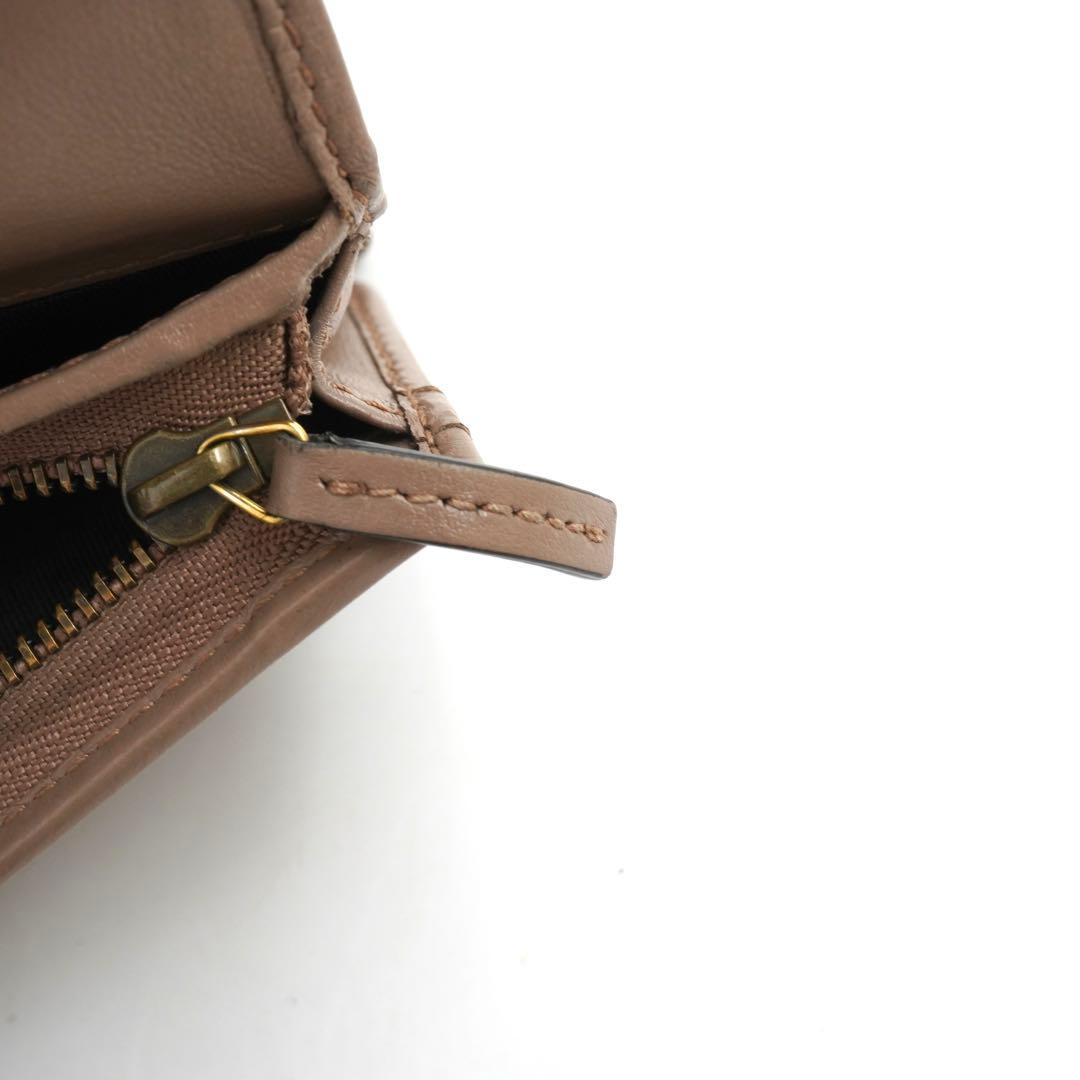 ✨未使用展示品✨　GUCCI ミニ財布　GGロゴ キルティング　Vステッチ
