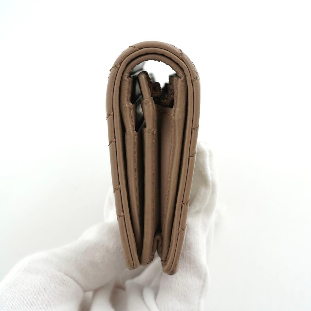 ✨未使用展示品✨　GUCCI ミニ財布　GGロゴ キルティング　Vステッチ