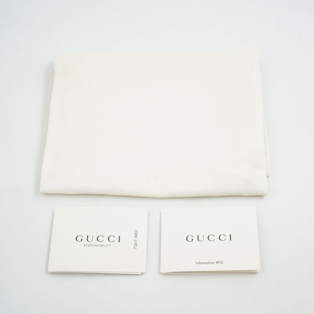 ✨未使用展示品✨　GUCCI ミニ財布　GGロゴ キルティング　Vステッチ