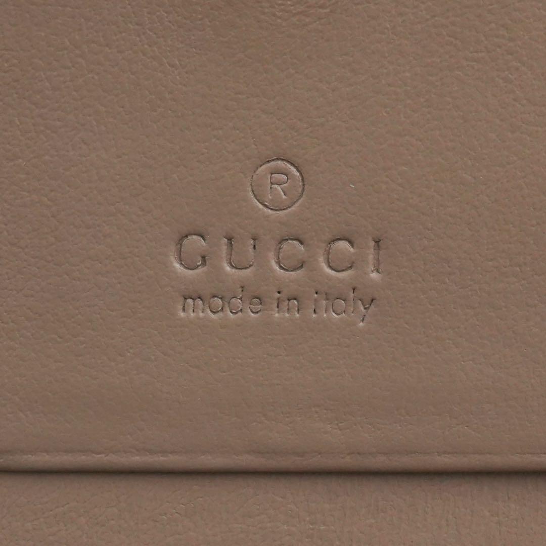 ✨未使用展示品✨　GUCCI ミニ財布　GGロゴ キルティング　Vステッチ