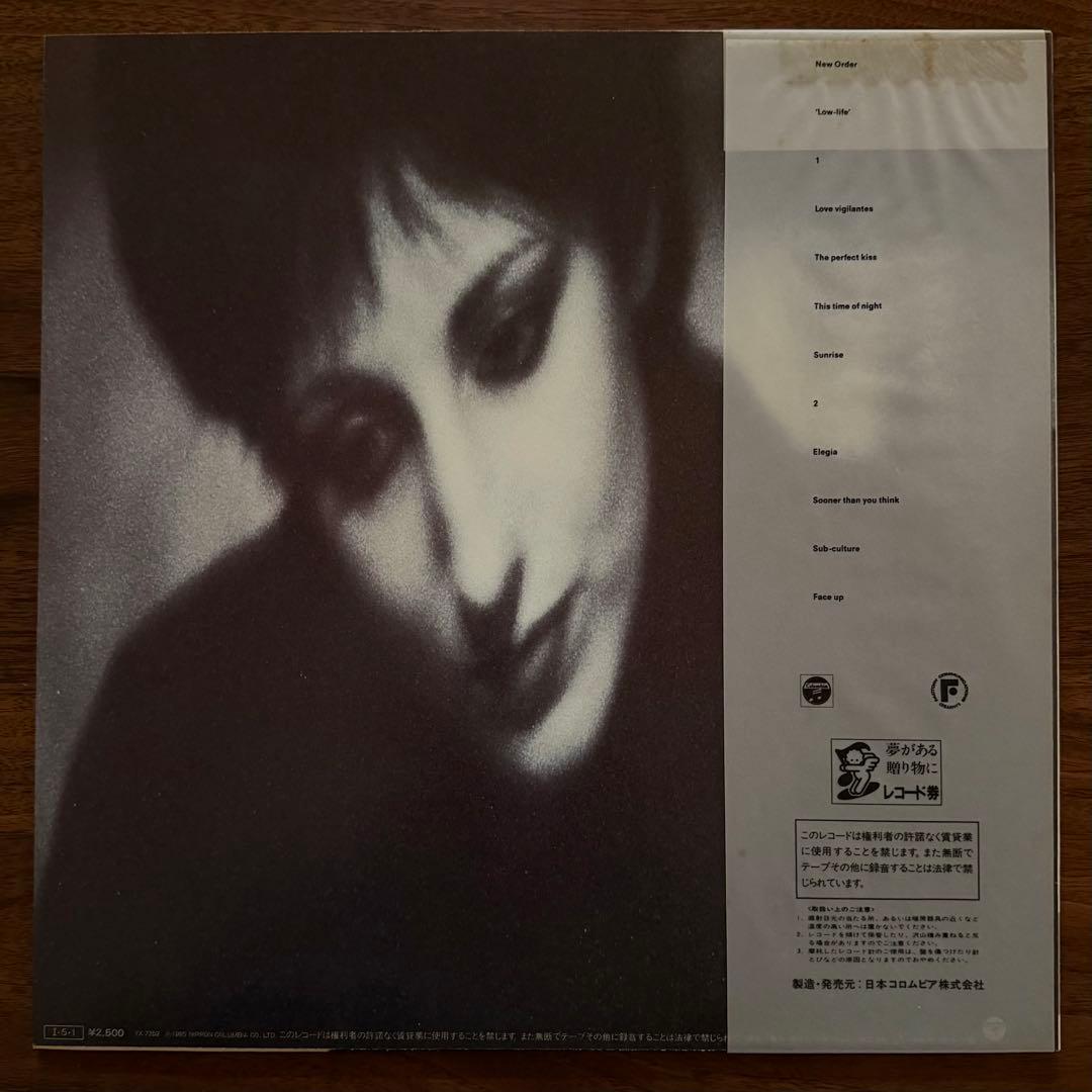 【国内盤】New Order ‎/ Low-Life