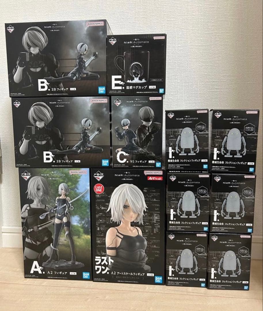 NieR:Automata Ver1.1a -人類に栄光あれ- 一番くじ　まとめ