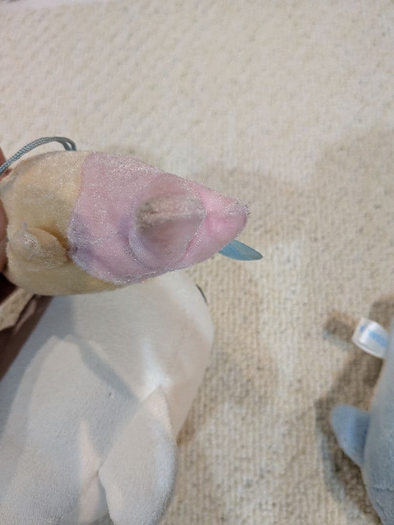 サンエックス まめゴマ コレクションぬいぐるみ　マスコット2匹音なります。当時物