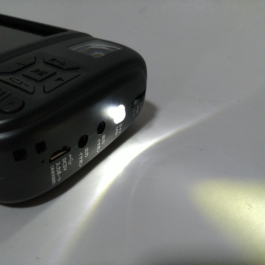 WINTECH TVR-L38R ポータブルワンセグテレビ