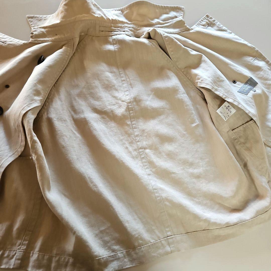 美品⭐MARGARET HOWELL リネンショートトレンチコート1 麻