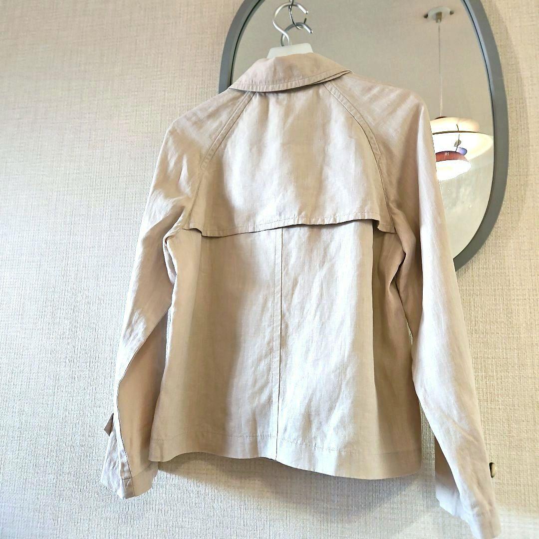 美品⭐MARGARET HOWELL リネンショートトレンチコート1 麻