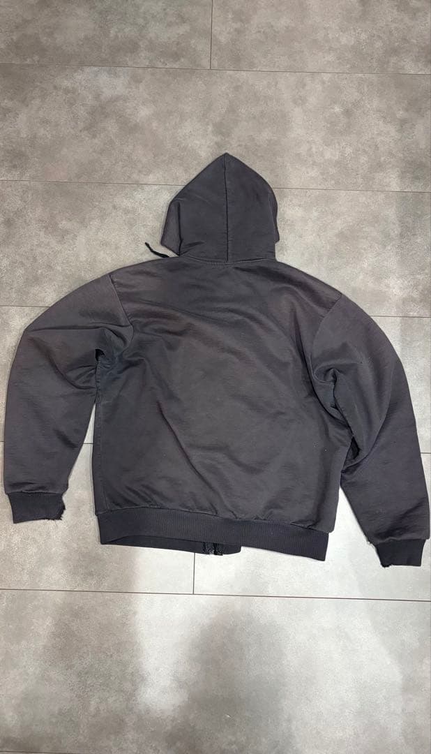 carhartt 90sジップパーカー　裏地サーマル