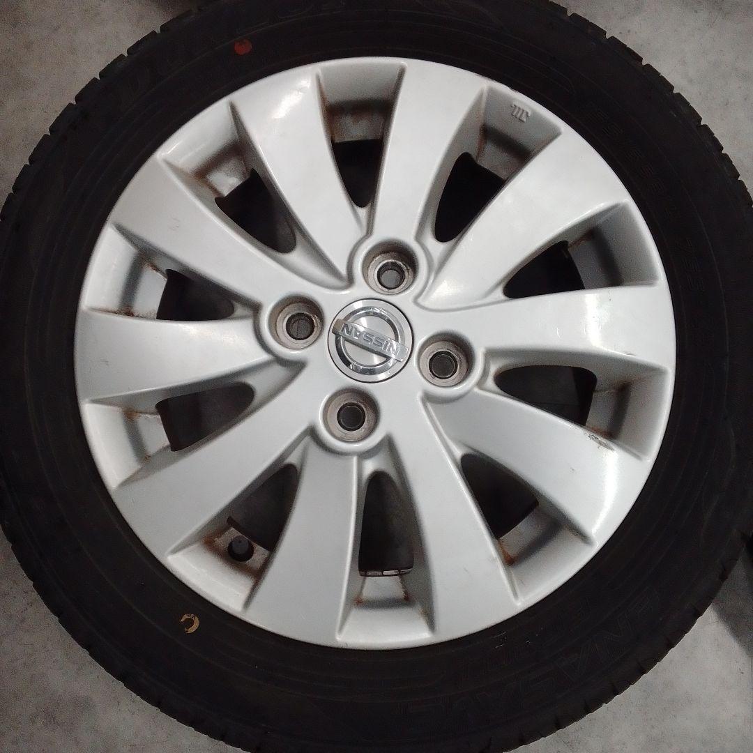 日産モコ純正14インチ アルミホイール