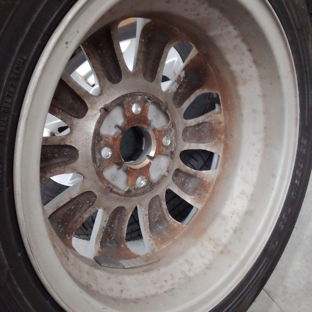 日産モコ純正14インチ アルミホイール