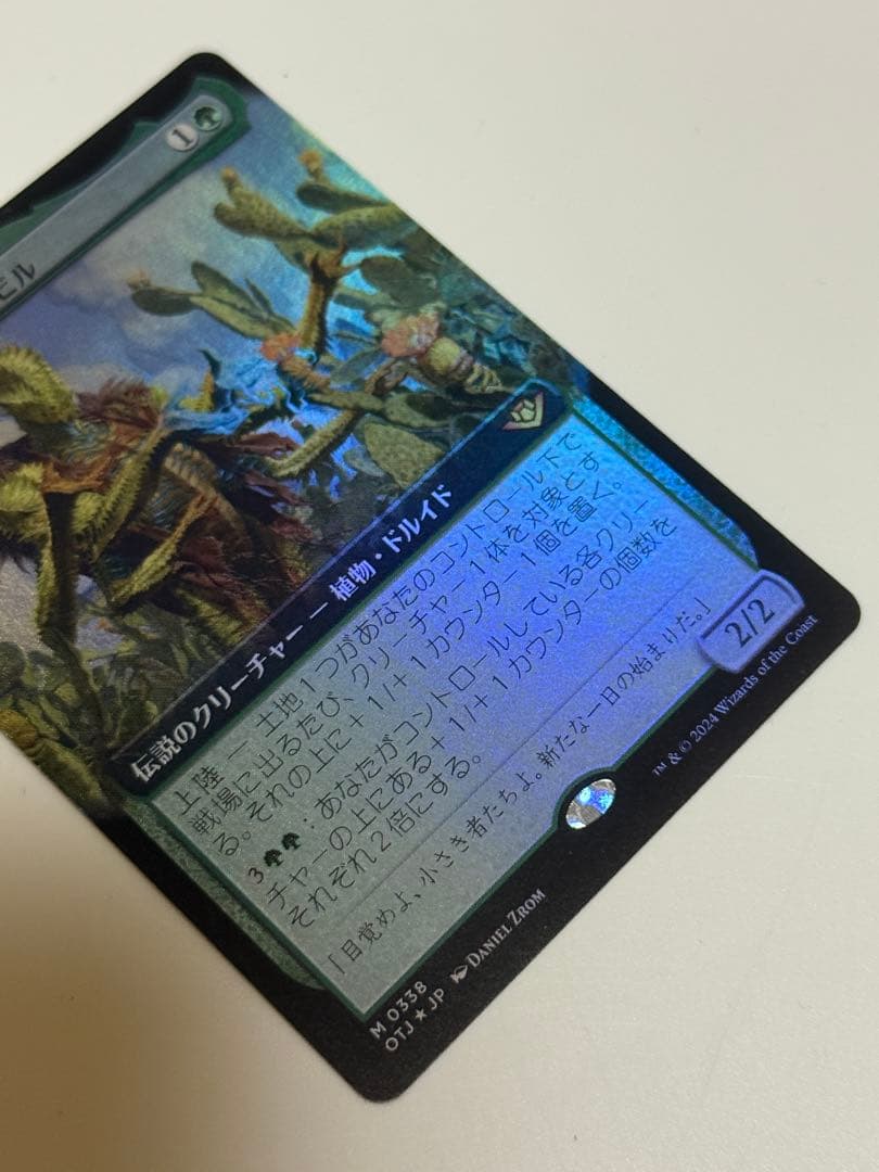棘を播く者、逆棘のビル　日本語　拡張　FOIL