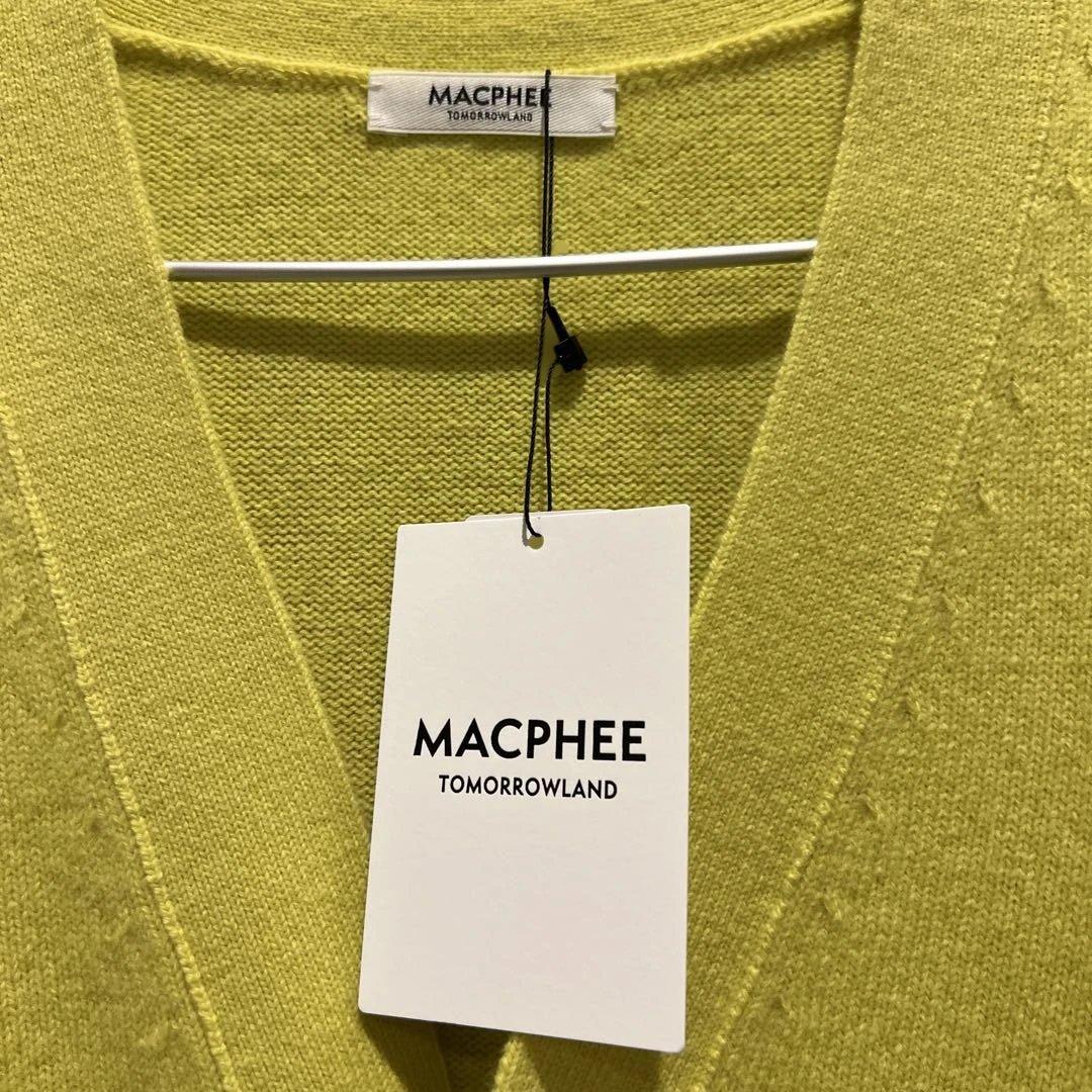 MACPHEE マカフィー ウールニットカーディガン