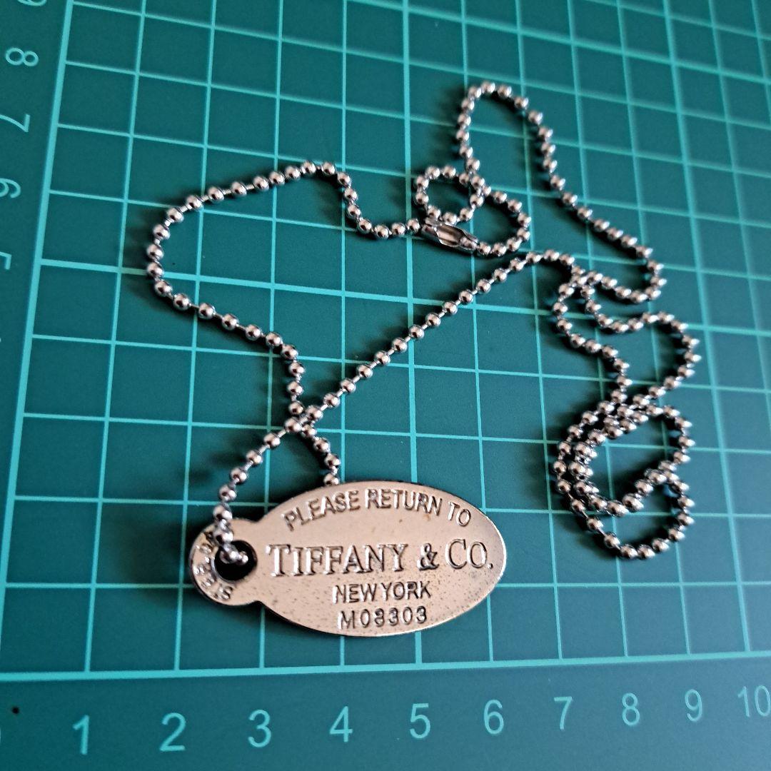 Tiffany & Co. リターントゥティファニーオーバルタグ　ネックレス