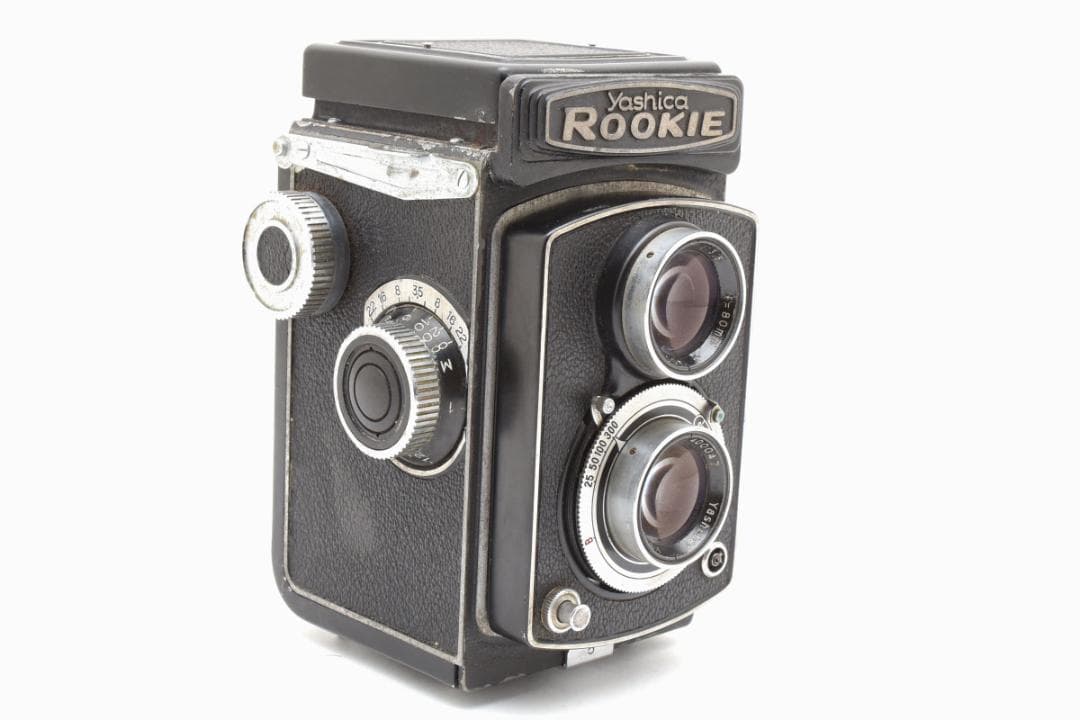 #645★良品★YASHICAROOKIE f3.5 80mm 二眼レフカメラ