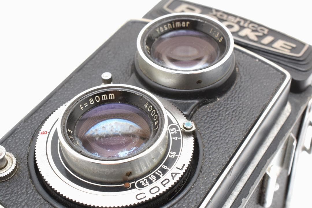 #645★良品★YASHICAROOKIE f3.5 80mm 二眼レフカメラ