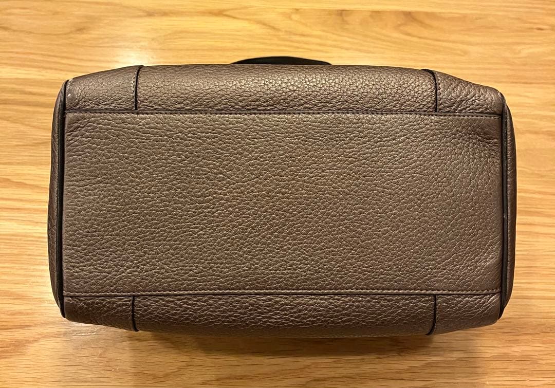 【美品】LOEWE ロエベ フスタ 2way ミニボストン アナグラム ブロンズ