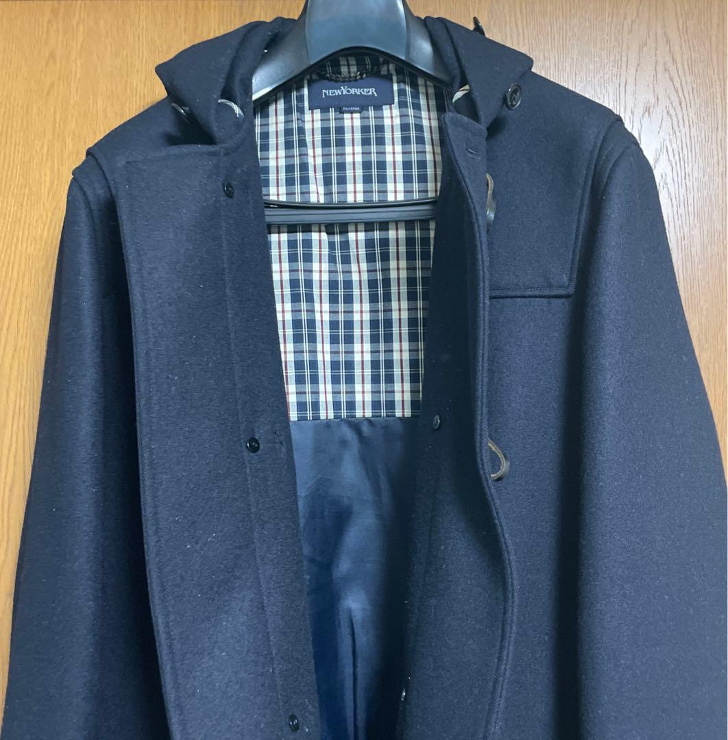 NEWYORKER ネイビー ダッフルコート