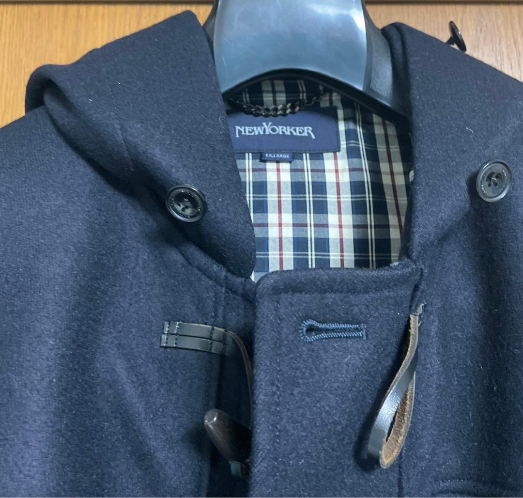 NEWYORKER ネイビー ダッフルコート