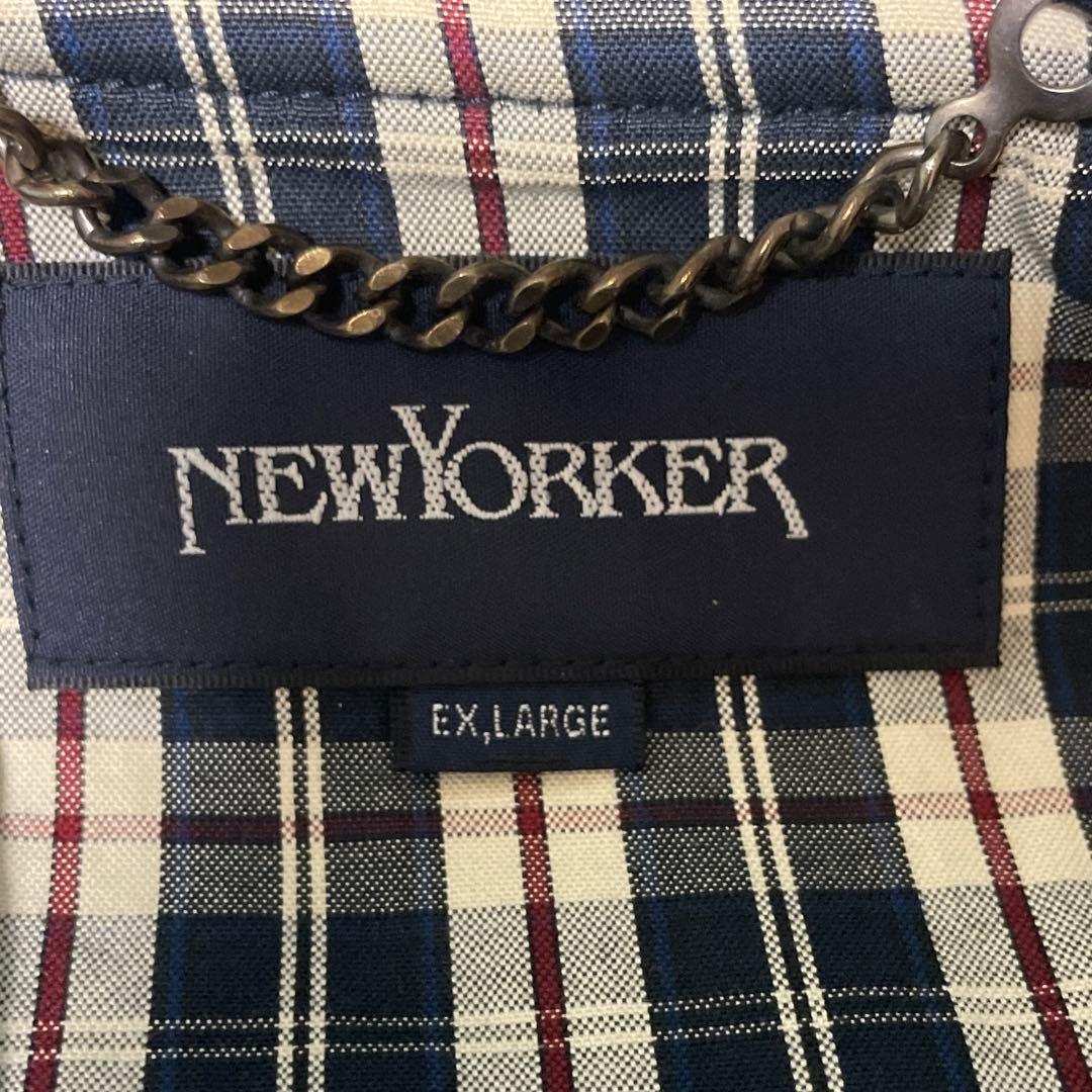 NEWYORKER ネイビー ダッフルコート