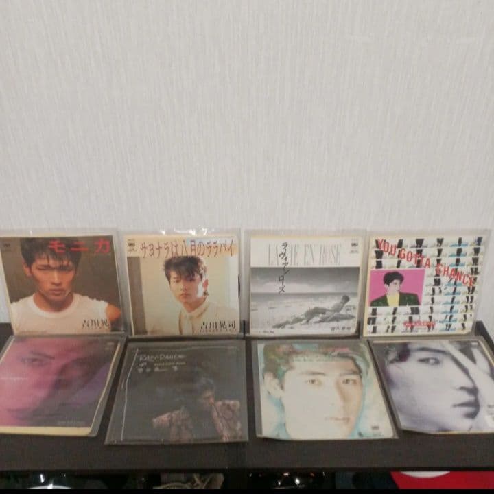 吉川晃司 レコード&ラジオ内臓レコードプレーヤーセット