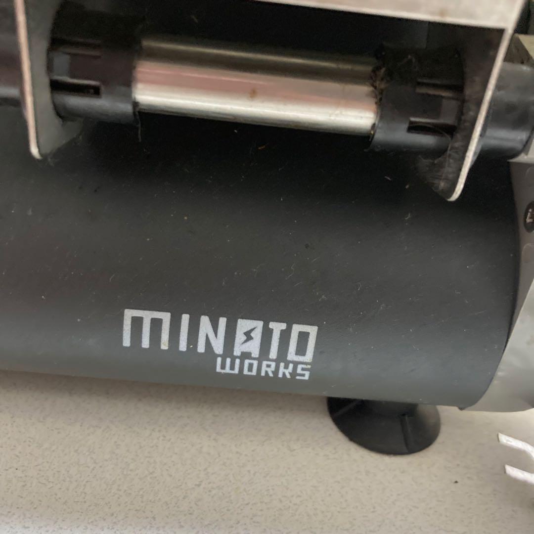 電動ミートスライサーフードスライサー 業務用 MINATO WORKS動作確認済