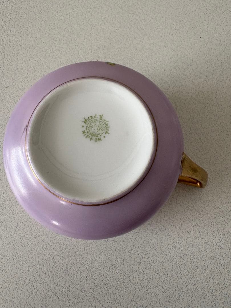 オールドノリタケ カップ 明治期 ノリタケ 雉 花柄 陶器