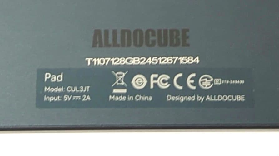 な*ん様 ALLDOCUBE iPlay 60 Pro + 純正ケース