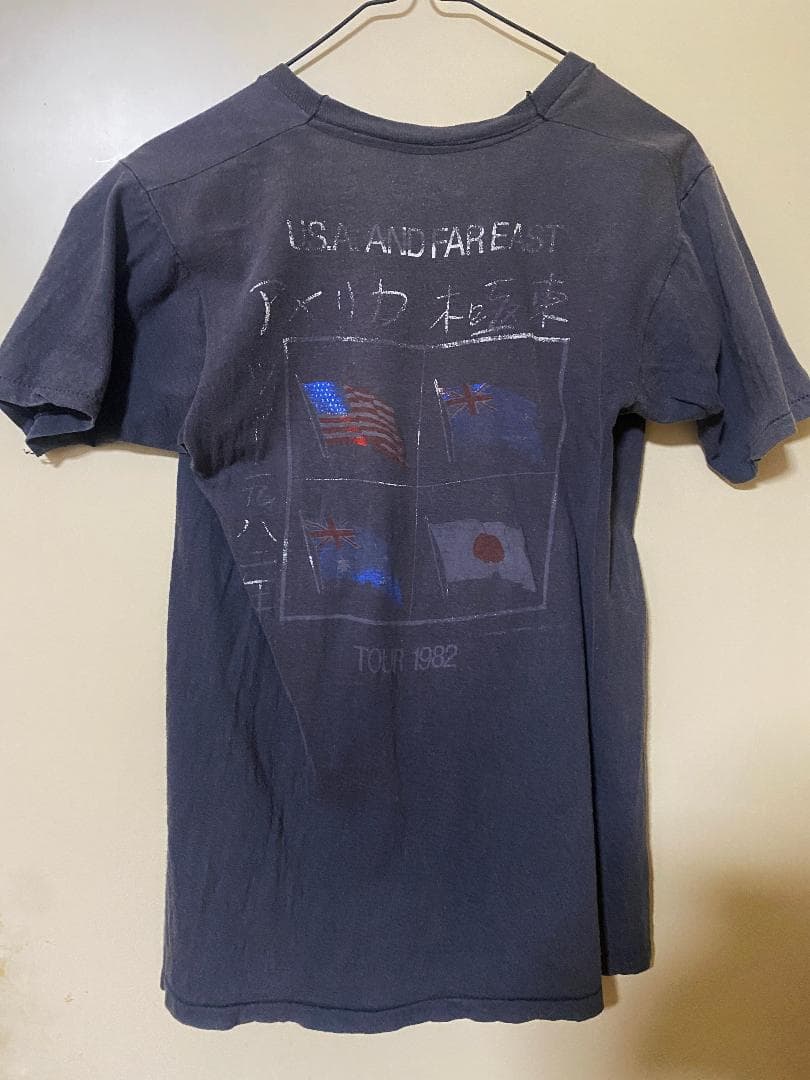 THE PRETENDERS 82年ヴィンテージTシャツ レア！