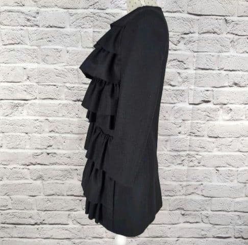 美品　スリーワンフィリップリム ティアードジップジャケット 裏地シルク100％