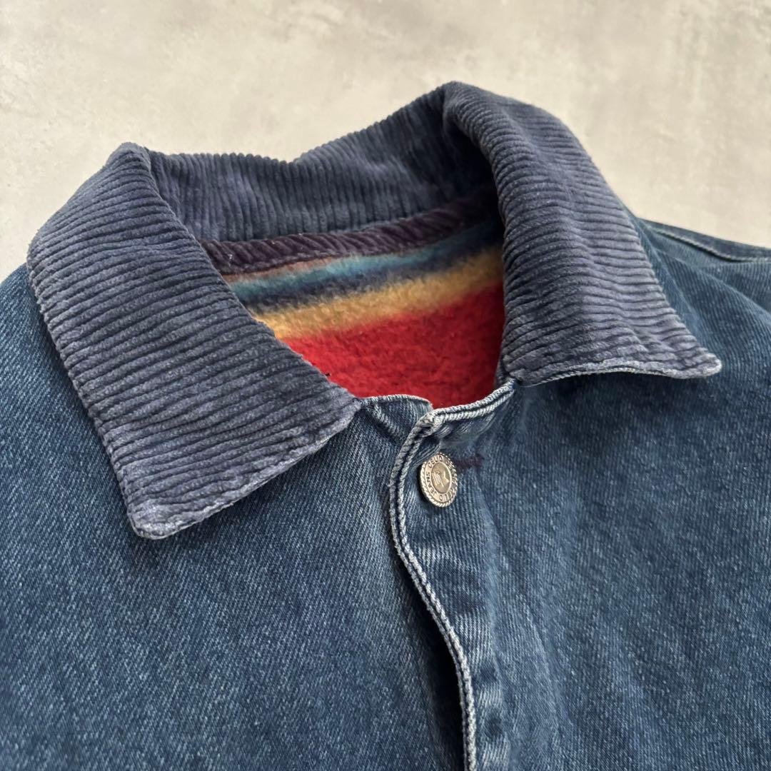 完品 90s - CELIO デニム　カバーオール　フレンチ ワークジャケット