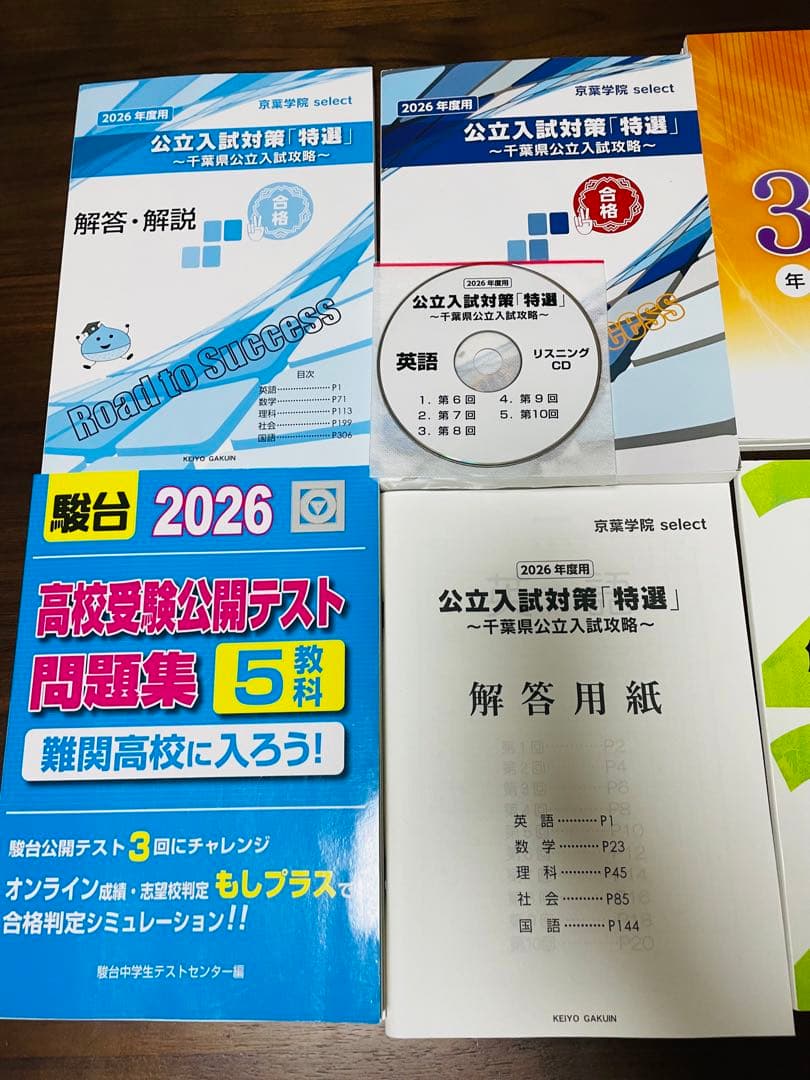 公立高校入試対策問題集 2026年版　駿台2026