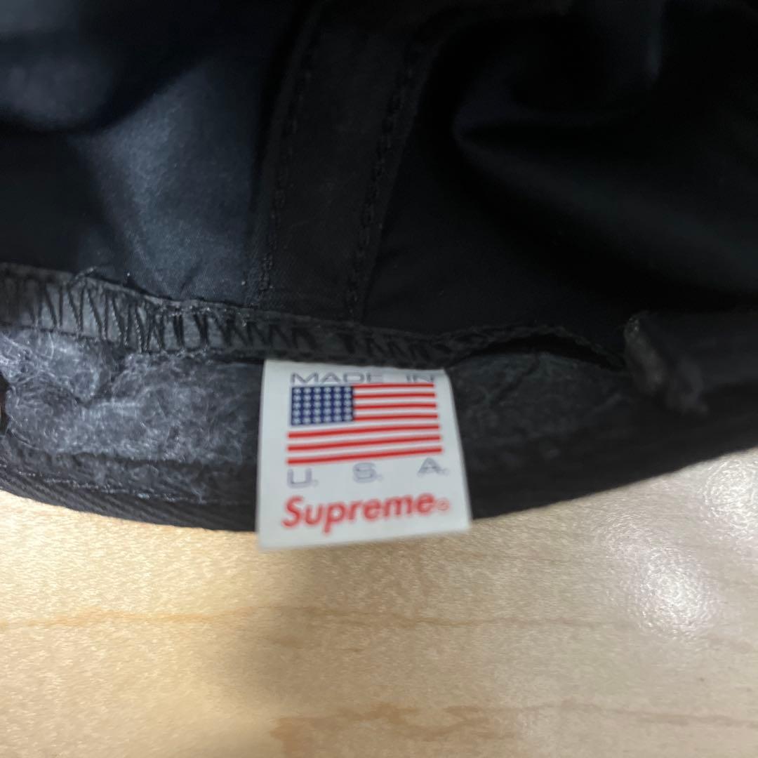 Supreme 2-Tone Nylon 6-Panel ブラック