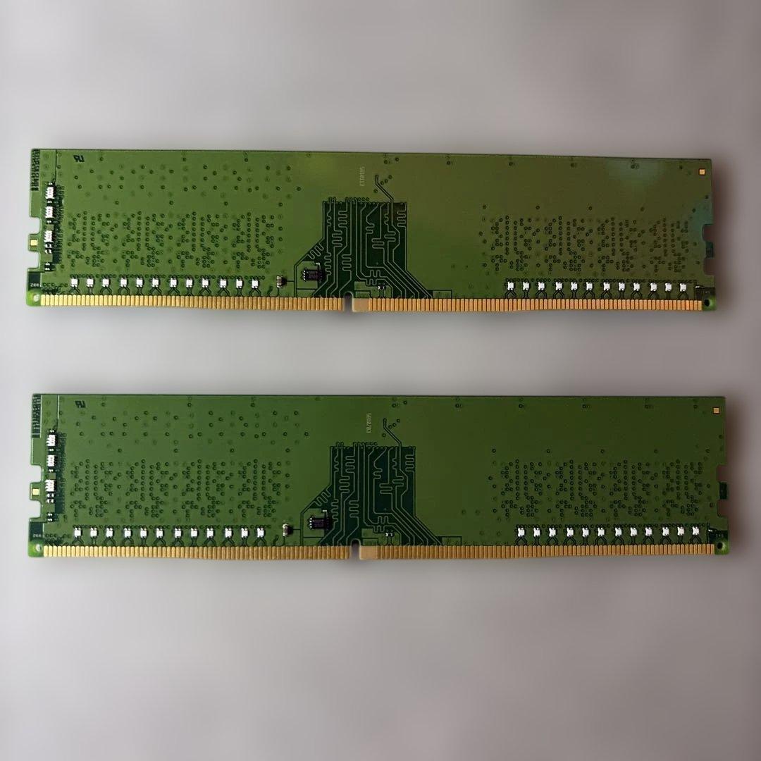 デスクトップ用 メモリー DDR4-2666 8GB x 2 枚