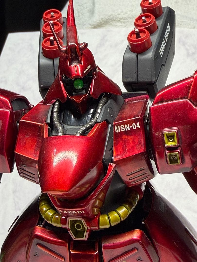 ★ハートランダー★ガンプラMG/MSN-04 サザビー/完全塗装完成品