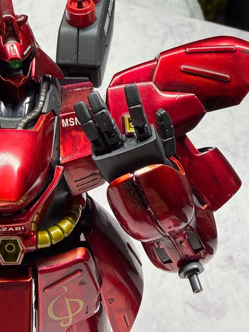 ★ハートランダー★ガンプラMG/MSN-04 サザビー/完全塗装完成品