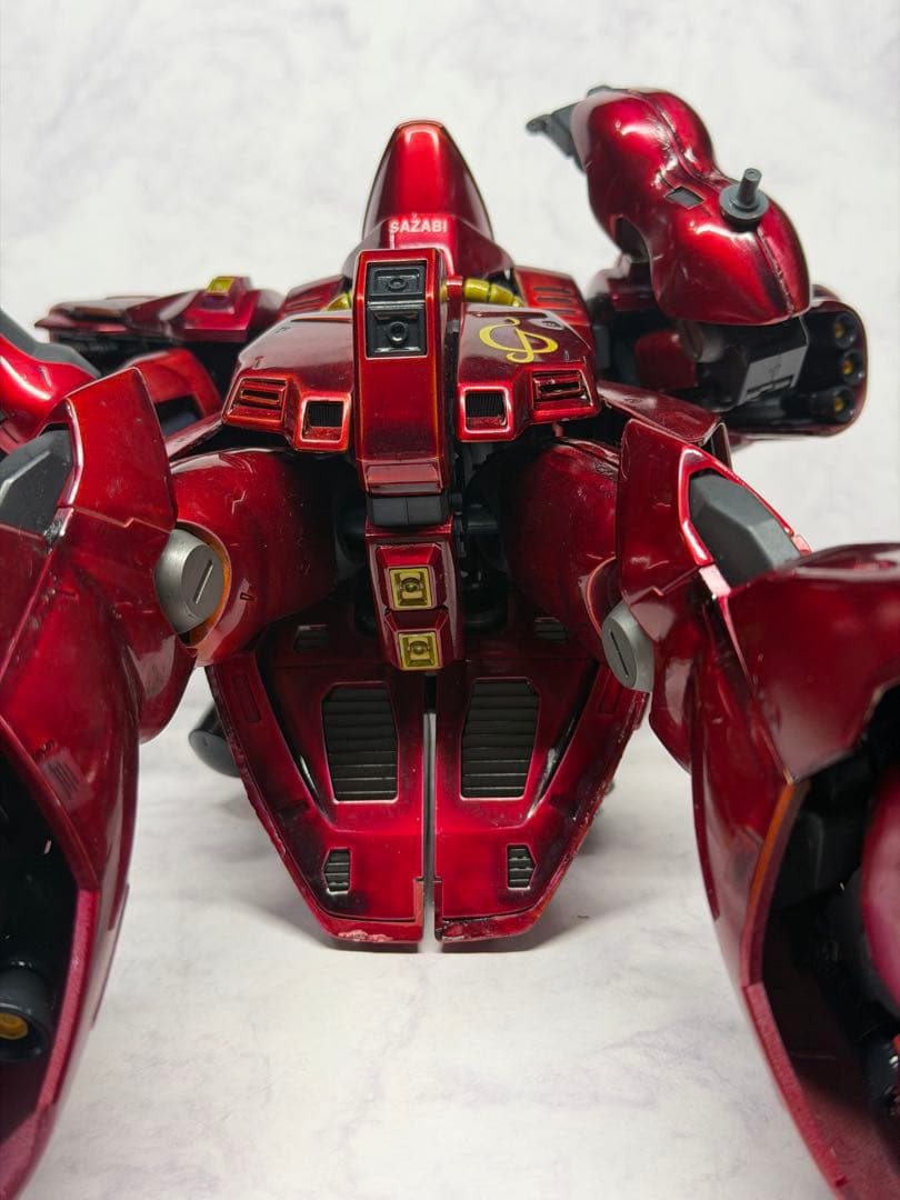 ★ハートランダー★ガンプラMG/MSN-04 サザビー/完全塗装完成品