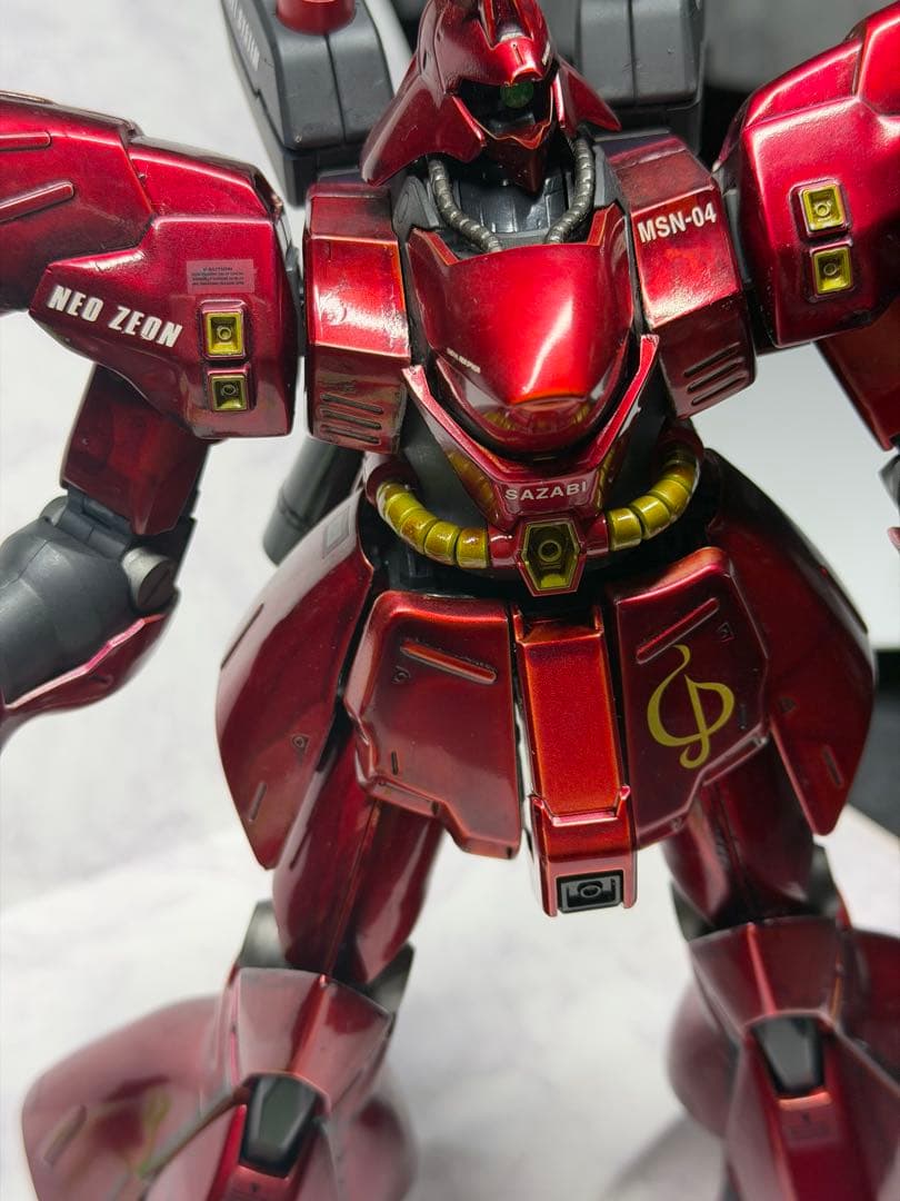 ★ハートランダー★ガンプラMG/MSN-04 サザビー/完全塗装完成品