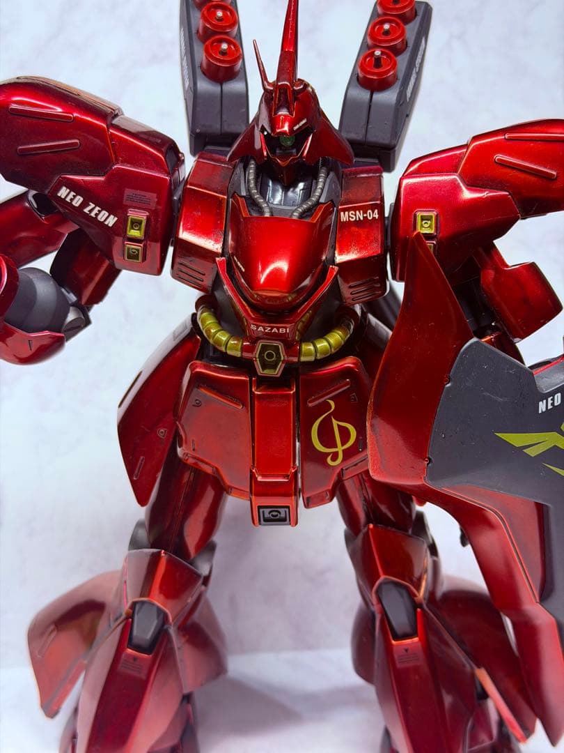 ★ハートランダー★ガンプラMG/MSN-04 サザビー/完全塗装完成品